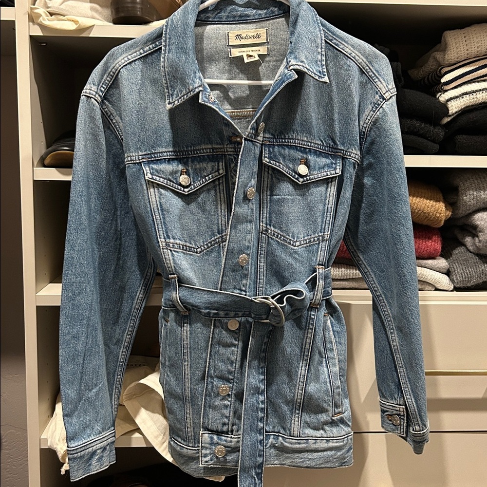 MADEWELL Belted  Jean Jacket
Small